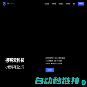 广州小程序开发公司_小程序定制开发_APP开发 | 极客云